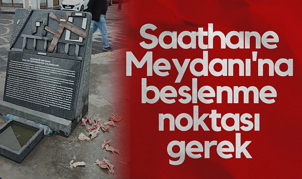 Samsun Saathane Meydanı’nda Sokak Hayvanları İçin Beslenme Noktası İsteniyor