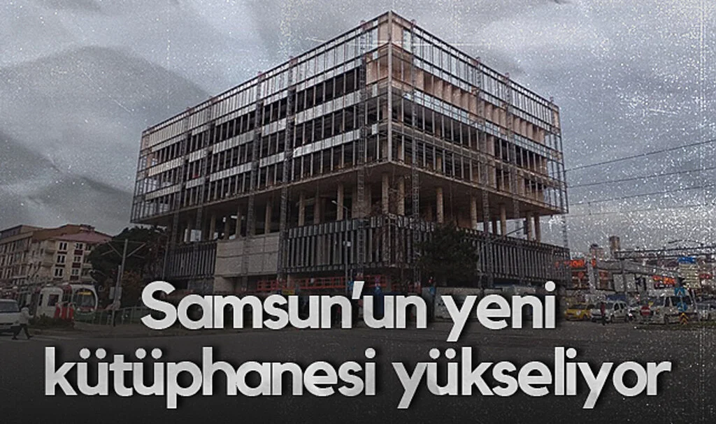 Samsun Şehir Kütüphanesi’nde Yüzde 38’e Ulaşıldı