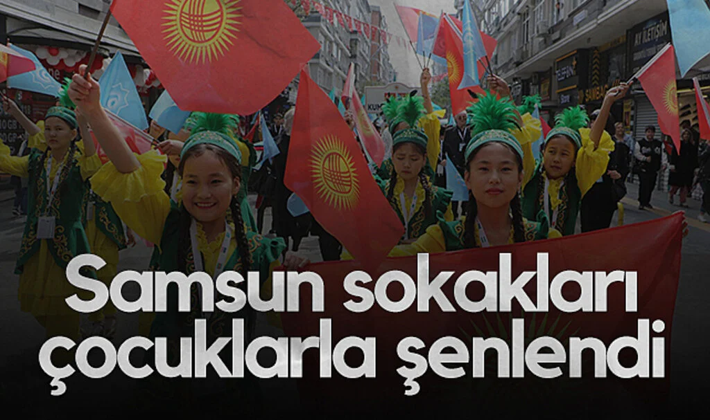 Samsun Sokakları Çocuklarla Şenlendi