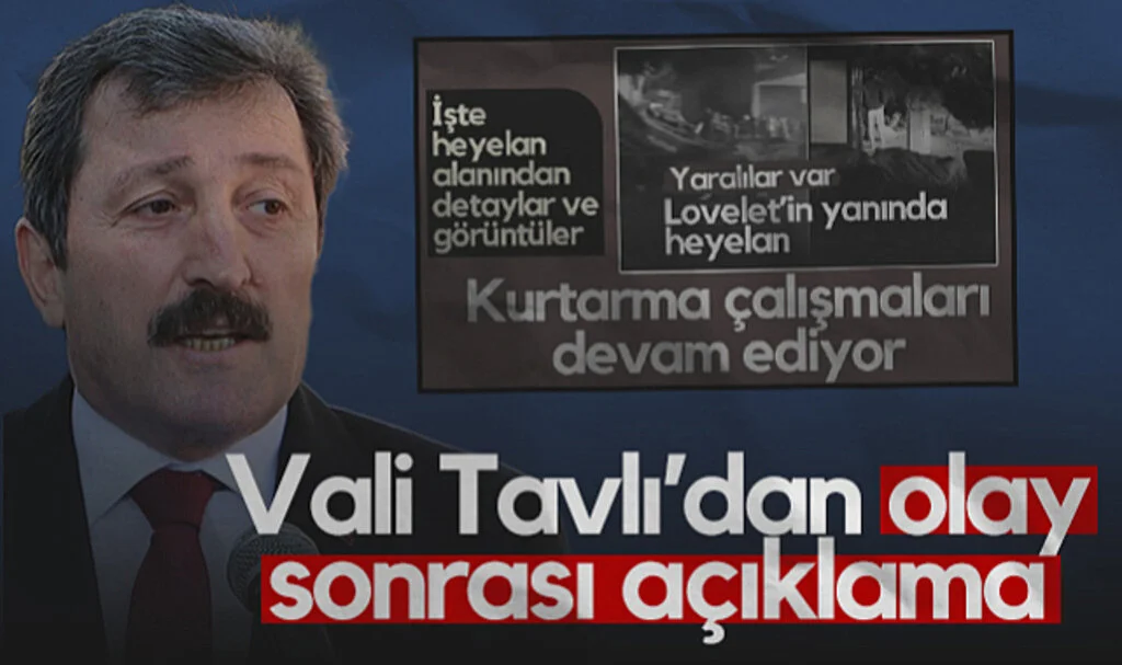 Samsun Valisi Orhan Tavlı'dan Heyelan Faciası Sonrası Açıklama