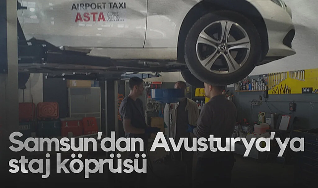 Samsunlu MESEM Öğrencileri Avusturya’da Staj Yapıyor
