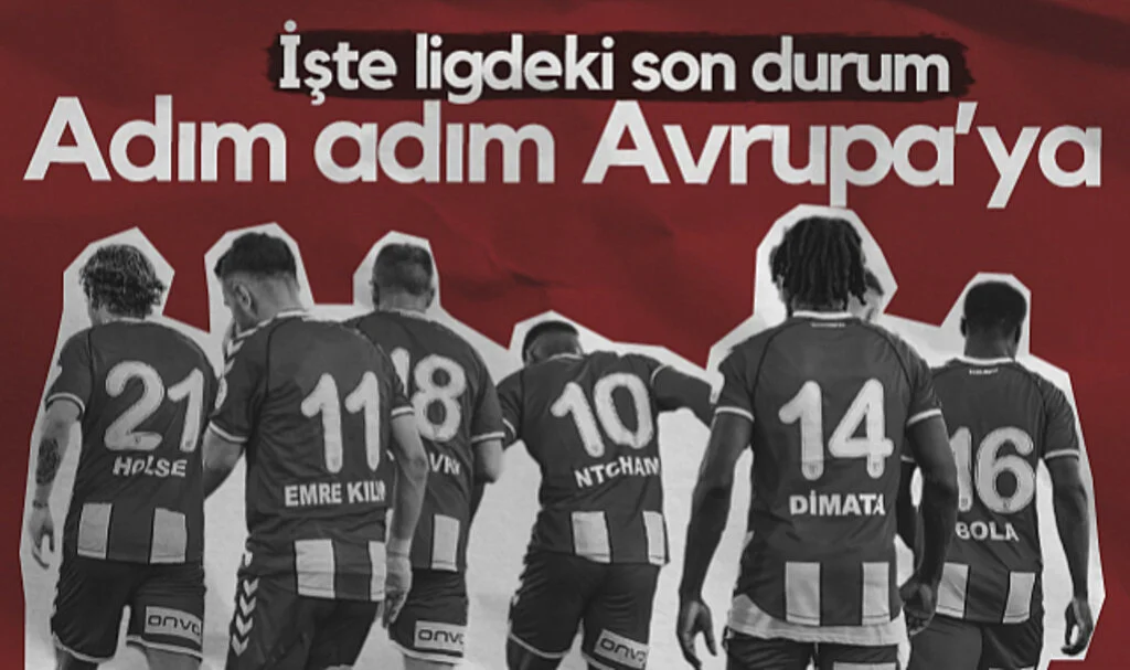 Samsunspor Adım Adım Avrupa'ya Gidiyor! İşte Süper Lig'deki Son Durum...