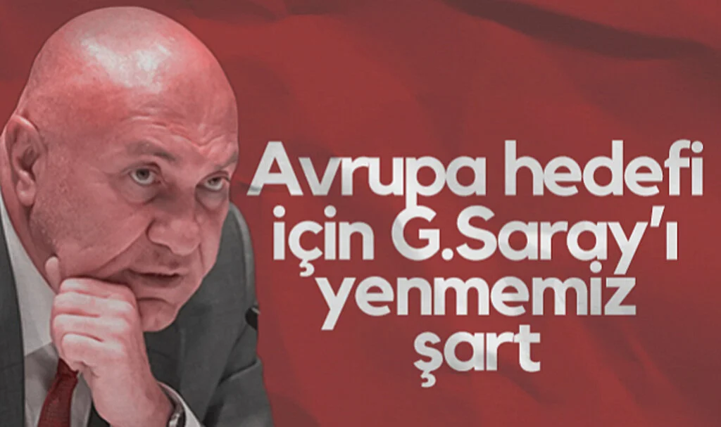 Samsunspor Başkanı Yüksel Yıldırım: Avrupa Hedefi İçin Galatasaray'ı Yenmemiz Şart
