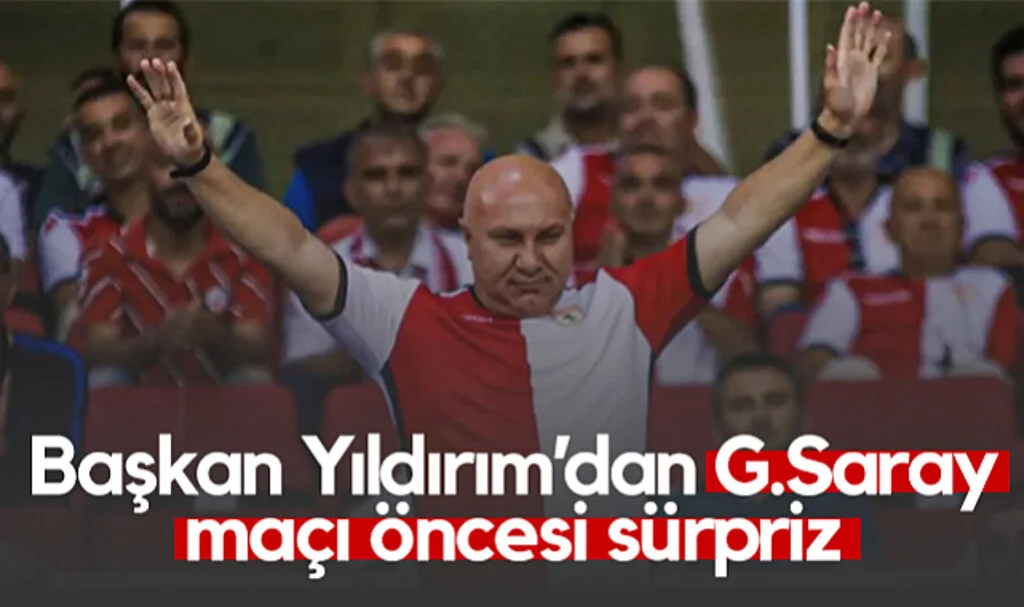 Samsunspor Başkanı Yüksel Yıldırım’dan Galatasaray Maçı Öncesi Sürpriz