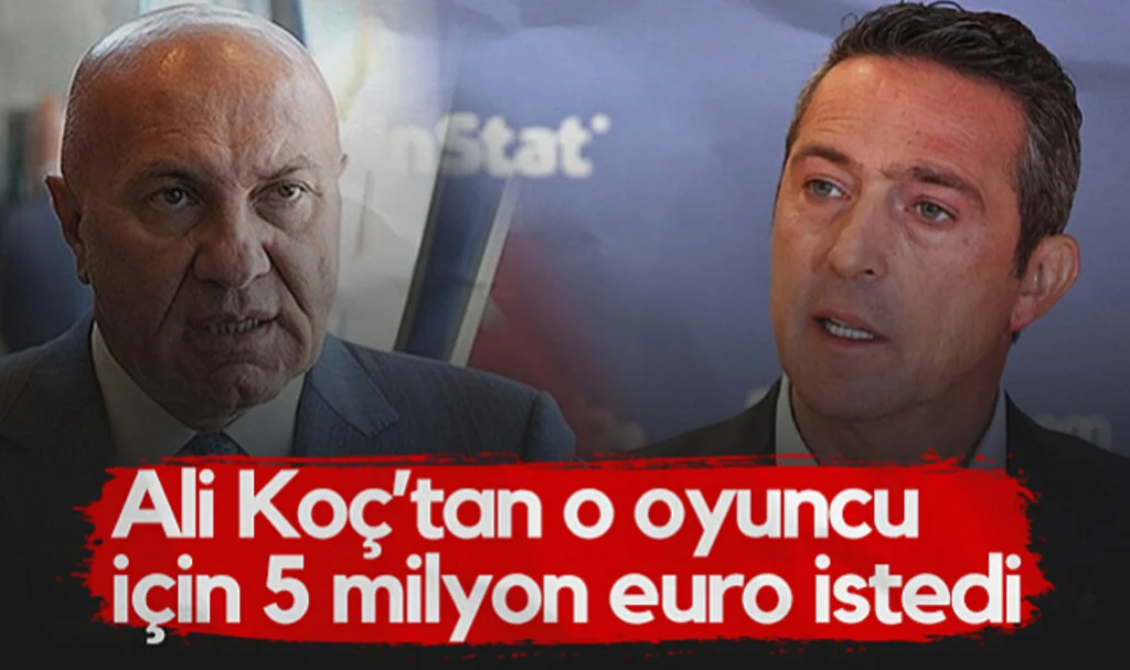 Samsunspor Başkanı Yüksel Yıldırım O Oyuncu İçin Ali Koç'tan 5 Milyon Euro İstedi