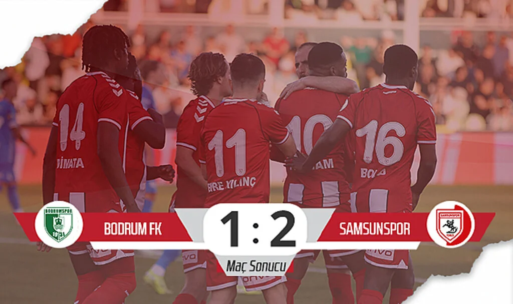 Samsunspor, Bodrum FK Deplasmanından 3 Puanla Döndü (Maç Özeti)