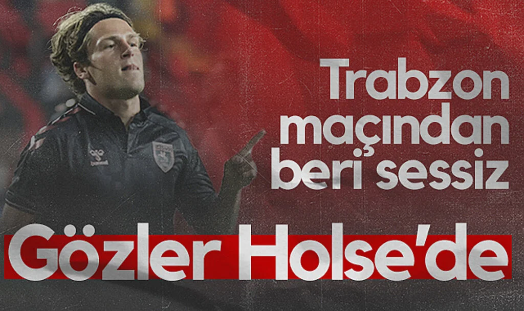 Samsunspor'da Gözler Holse'de! Trabzonspor Maçından Beri Sessiz...