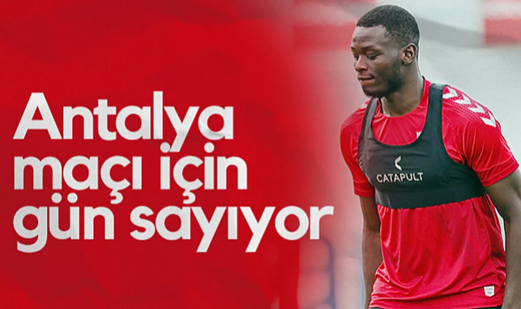 Samsunspor'da Marius Mouandilmadji, Antalyaspor Maçı İçin Gün Sayıyor