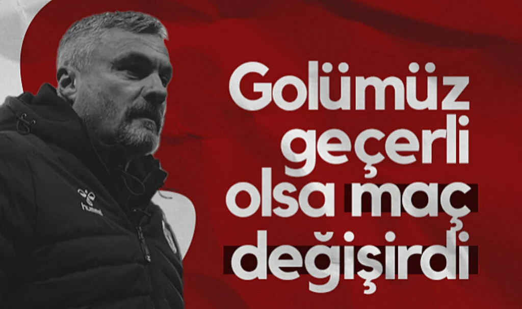 Samsunspor'da Reis'ten Ofsayt Tepkisi: Golümüz Geçerli Olsa Maç Değişirdi