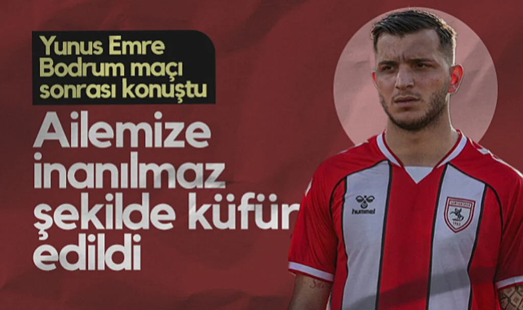 Samsunspor'da Yunus Emre Çift Bodrum FK Galibiyeti Sonrası Konuştu: Ailemize İnanılmaz Şekilde Küfür Edildi