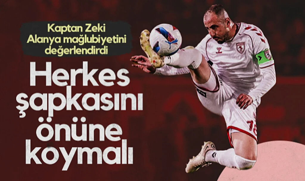 Samsunspor'da Zeki Yavru Alanyaspor Mağlubiyeti Sonrası Konuştu: Herkes Şapkasını Önüne Koymalı