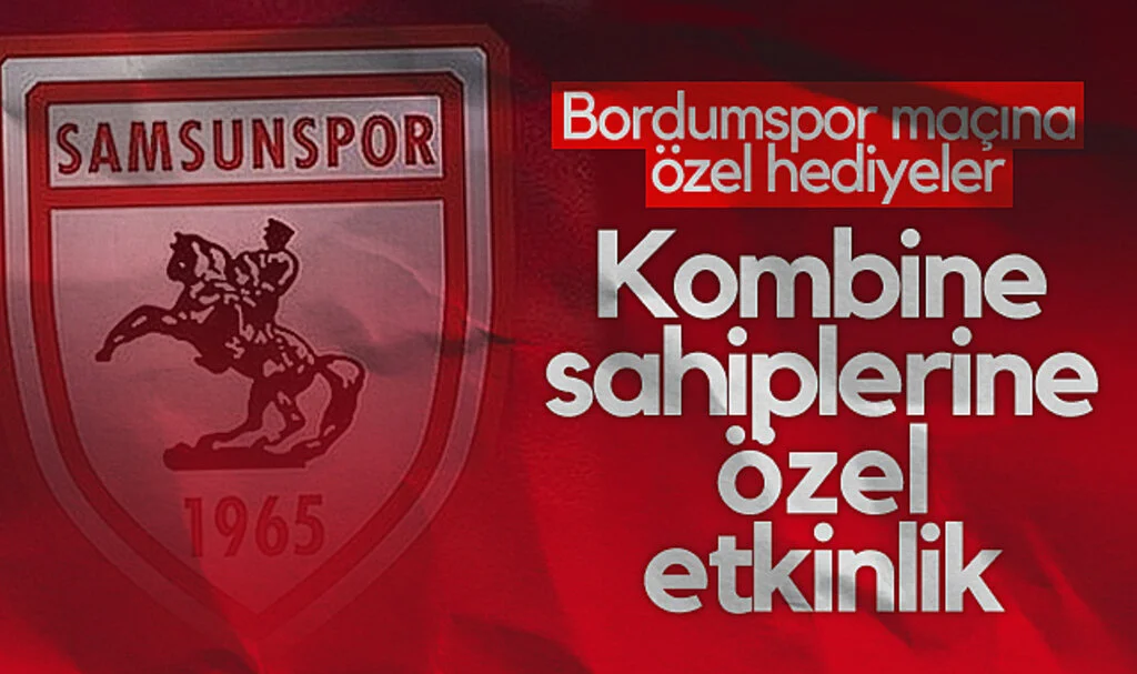 Samsunspor’dan Kombine Sahiplerine Özel Etkinlik