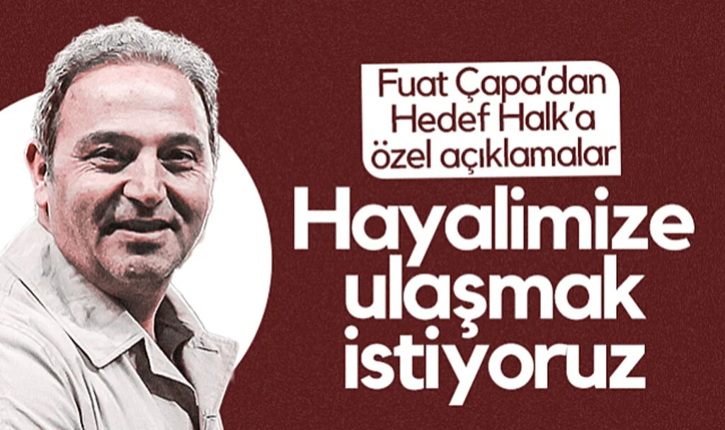 Samsunspor Futbol Direktörü Fuat Çapa: Hayalimize Ulaşmak İstiyoruz