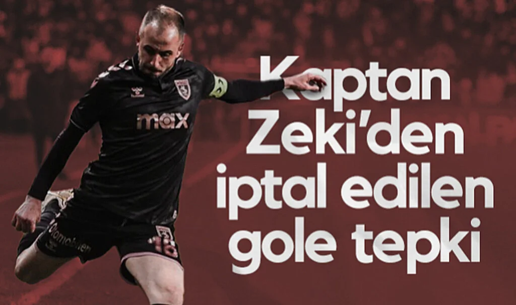 Samsunspor Kaptanı Zeki Yavru’dan İptal Edilen Gole Tepki