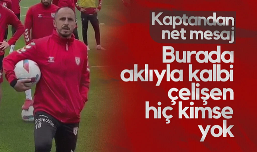 Samsunspor Kaptanı Zeki Yavru'dan Net Mesaj: Burada Aklıyla Kalbi Çelişen Hiç Kimse Yok
