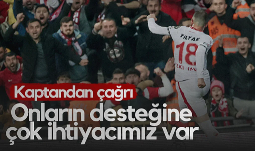Samsunspor Kaptanı Zeki Yavru'dan Taraftara Çağrı: Onların Desteğine Çok İhtiyacımız Var