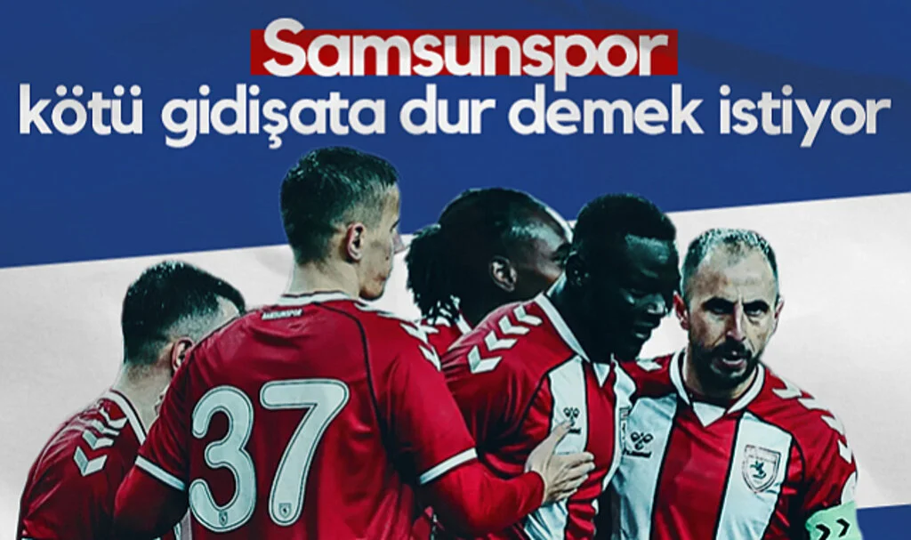 Samsunspor Kötü Gidişata Dur Demek İstiyor