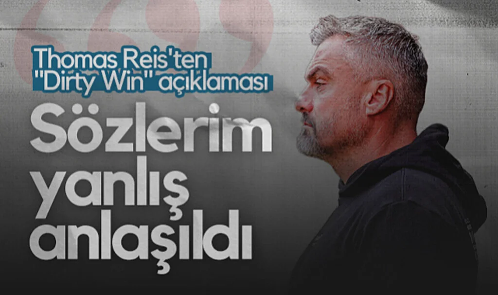 Samsunspor Teknik Direktörü Thomas Reis'ten "Dirty Win" Açıklaması: Sözlerim Yanlış Anlaşıldı