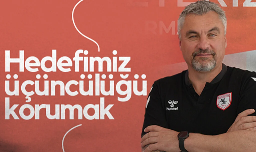 Samsunspor Teknik Direktörü Thomas Reis: Üçüncülüğü Korumak İstiyoruz