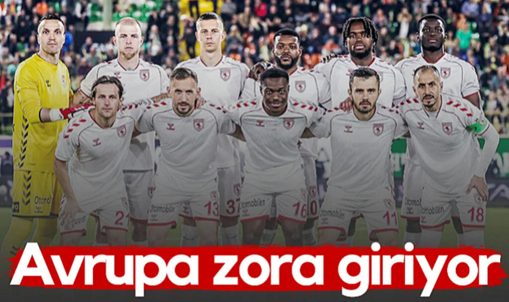 Samsunspor'un Avrupa Şansı Zora Giriyor