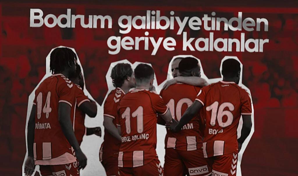 Samsunspor'un Bodrum FK Galibiyetinden Geriye Kalanlar