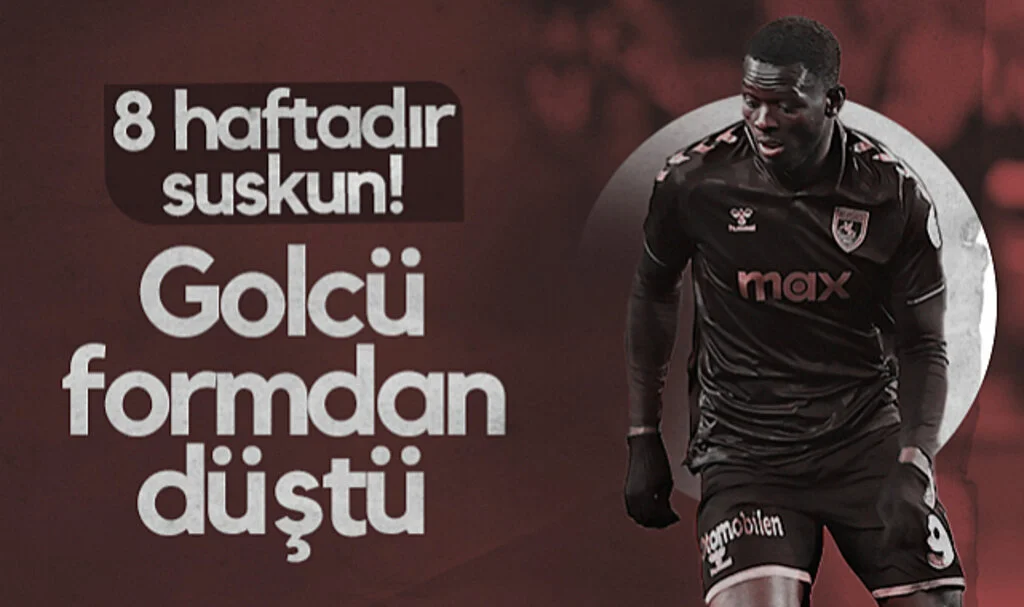 Samsunspor’un Golcüsü Marius Formdan Düştü! 8 Haftadır Suskun 