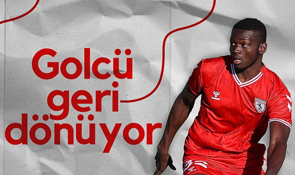 Samsunspor'un Golcüsü Marius Mouandilmadji Sahalara Dönüyor