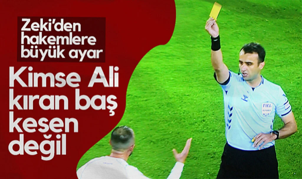 Samsunspor'un Kaptanı Zeki Yavru'dan Hakemlere Tepki: Kimse Ali Kıran Baş Kesen Değil