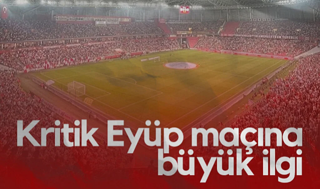 Samsunspor'un Kritik Eyüpspor Maçına Taraftardan Büyük İlgi
