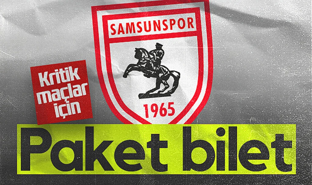 Samsunspor'un Kritik Maçları İçin Paket Bilet Satışa Çıkıyor