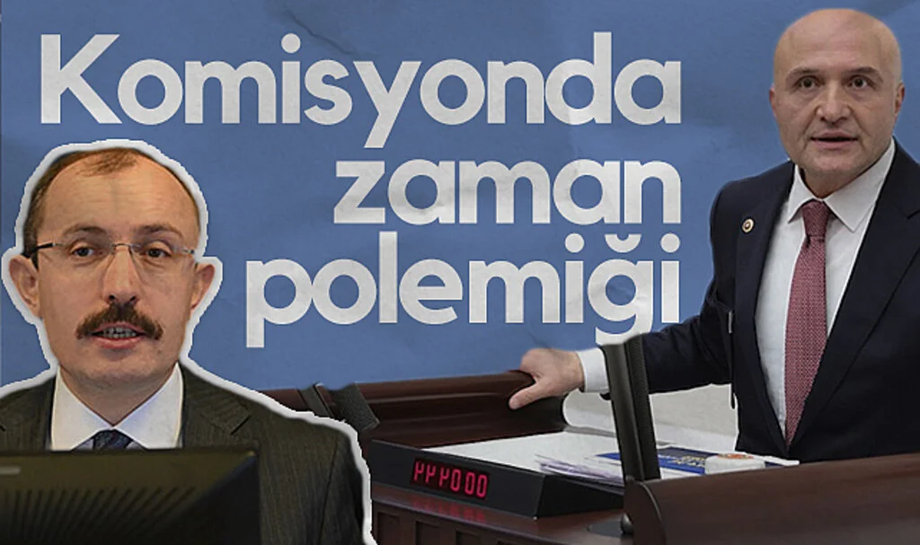 TBMM Plan ve Bütçe Komisyonu'nda AK Partili Mehmet Muş ile İYİ Partili Erhan Usta Arasında Zaman Polemiği