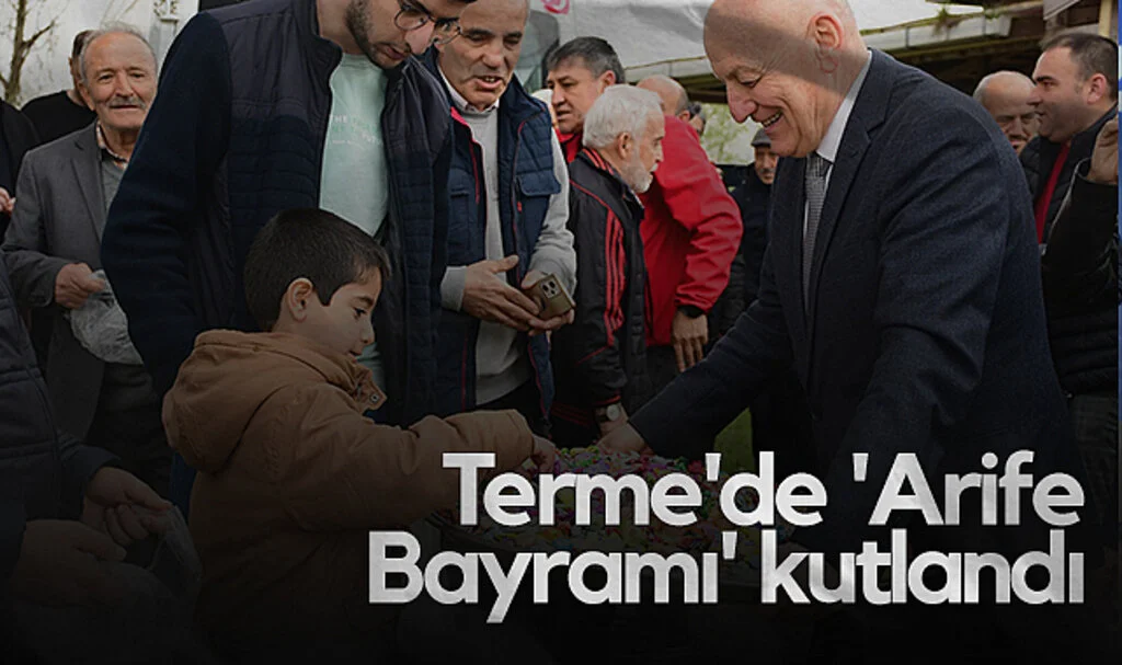 Terme’de 75 Yıllık Arife Bayramı Geleneği Sürdürüldü