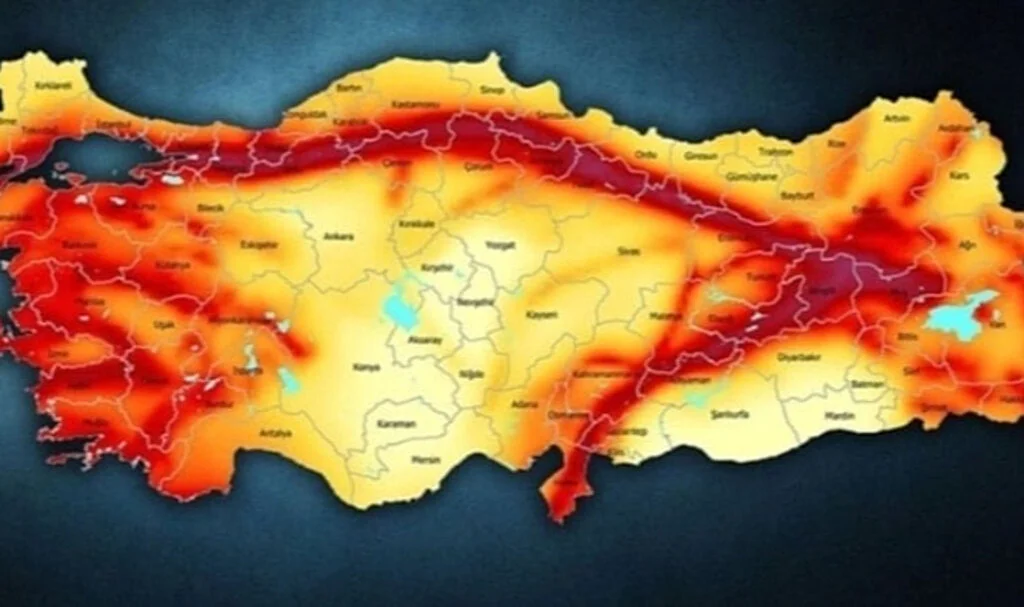 Türkiye'de Deprem Riski En Az Şehirler Belli Oldu: İşte O Şehirler