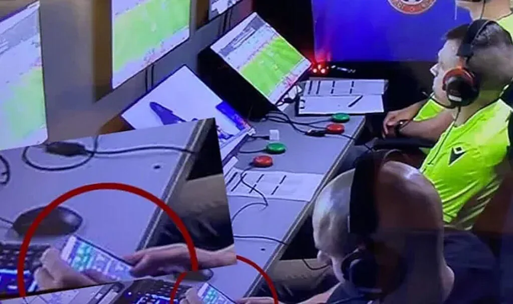 VAR Odası Bahis Oynarken Yakalandı! 