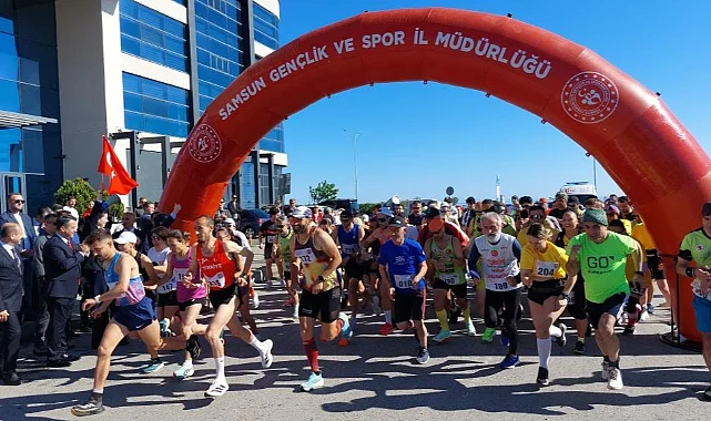 19 Mayıs Yarı Maratonu Samsun’da Başladı