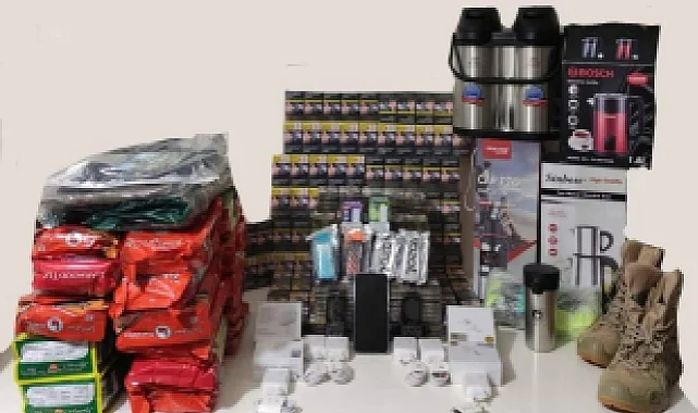 3 Milyon Liralık Kaçak Ürün Yakalandı