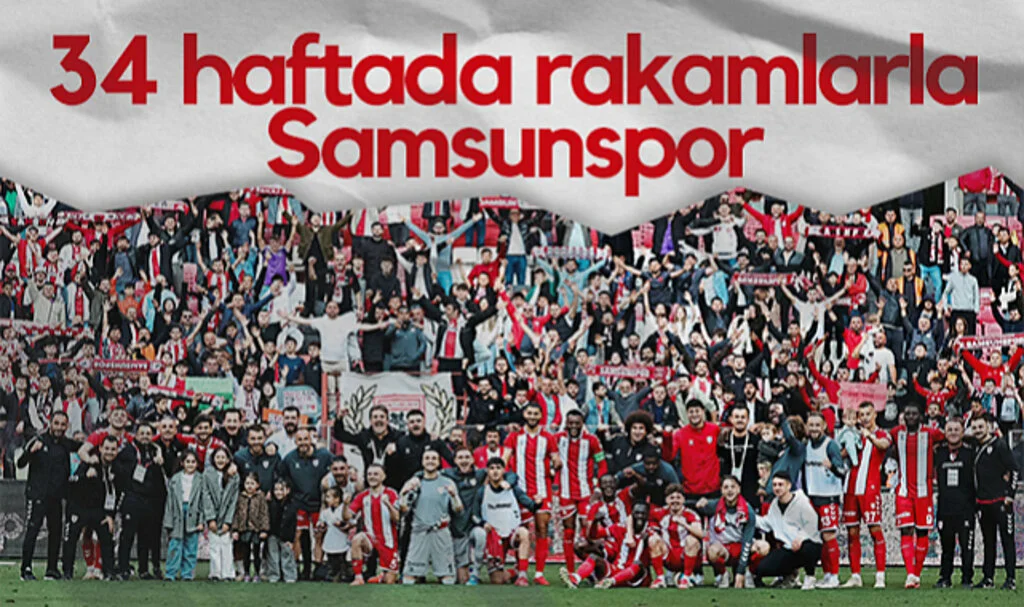 34 Haftada Rakamlarla Samsunspor