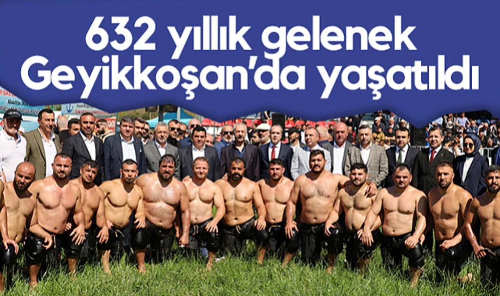 632 Yıllık Gelenek Geyikkoşan'da Yaşatıldı