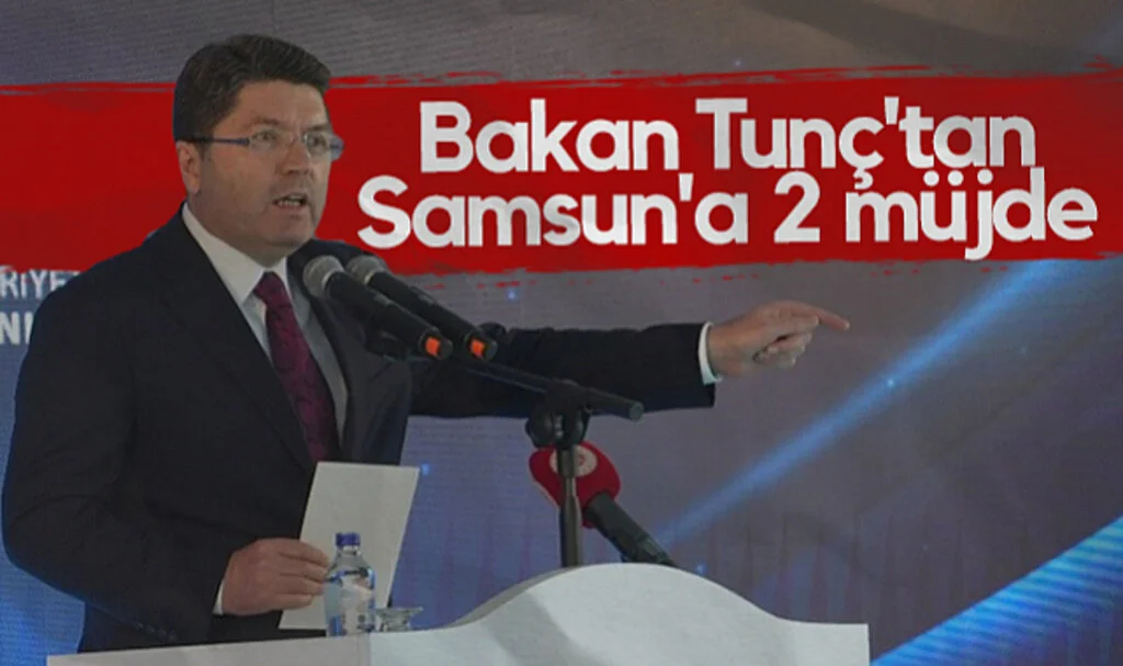 Adalet Bakanı Tunç Müjdeyi Verdi! Samsun'a Yeni Projeler Yolda