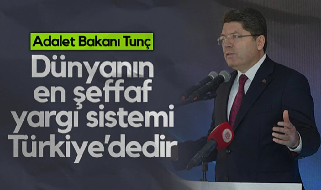 Adalet Bakanı Tunç Samsun'da Konuştu: Dünyanın En Şeffaf Yargı Sistemi Türkiye’dedir