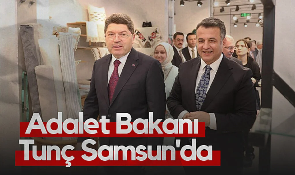 Adalet Bakanı Tunç Samsun'da Temaslarda Bulundu