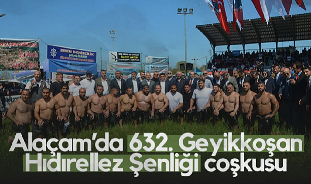 Alaçam’da 632. Geyikkoşan Hıdırellez Şenliği Coşkusu