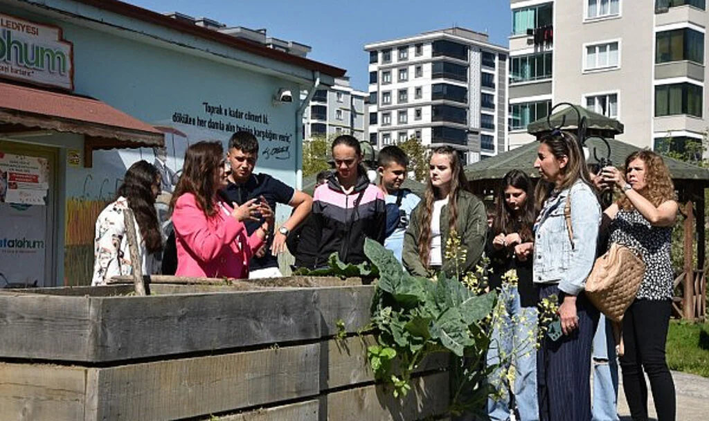 Atakum’da Ata Tohum Merkezine Uluslararası Ziyaret
