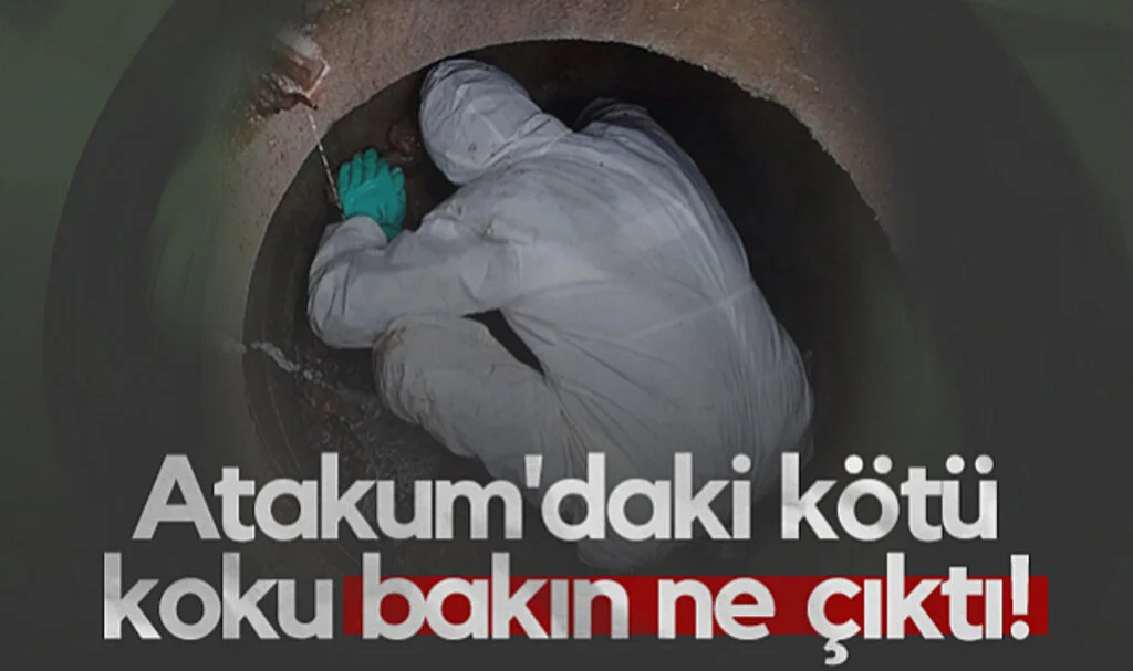 Atakum'daki Kötü Koku Bakın Ne Çıktı!