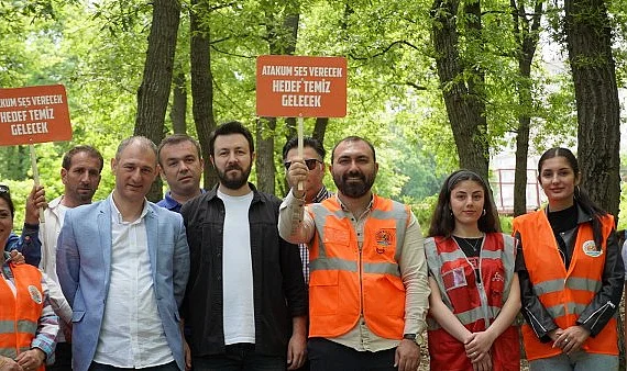 Atakum Kent Ormanı’nda Çevre Temizliği Etkinliği