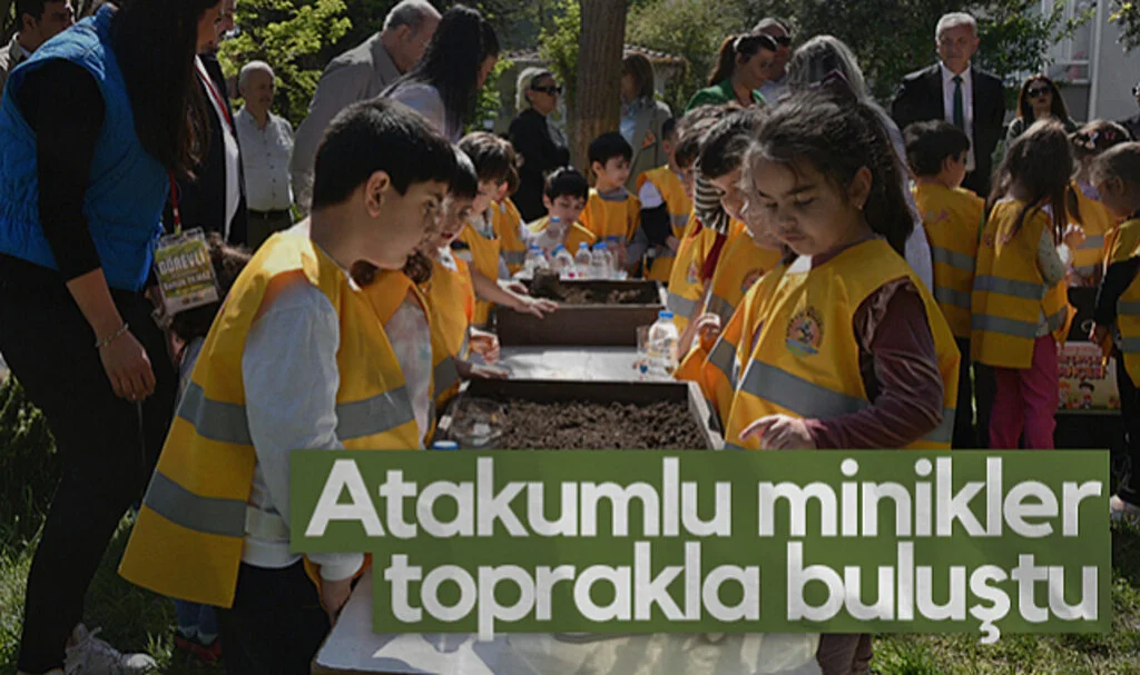 Atakumlu Minikler Çiftçiler Günü’nde Toprakla Buluştu