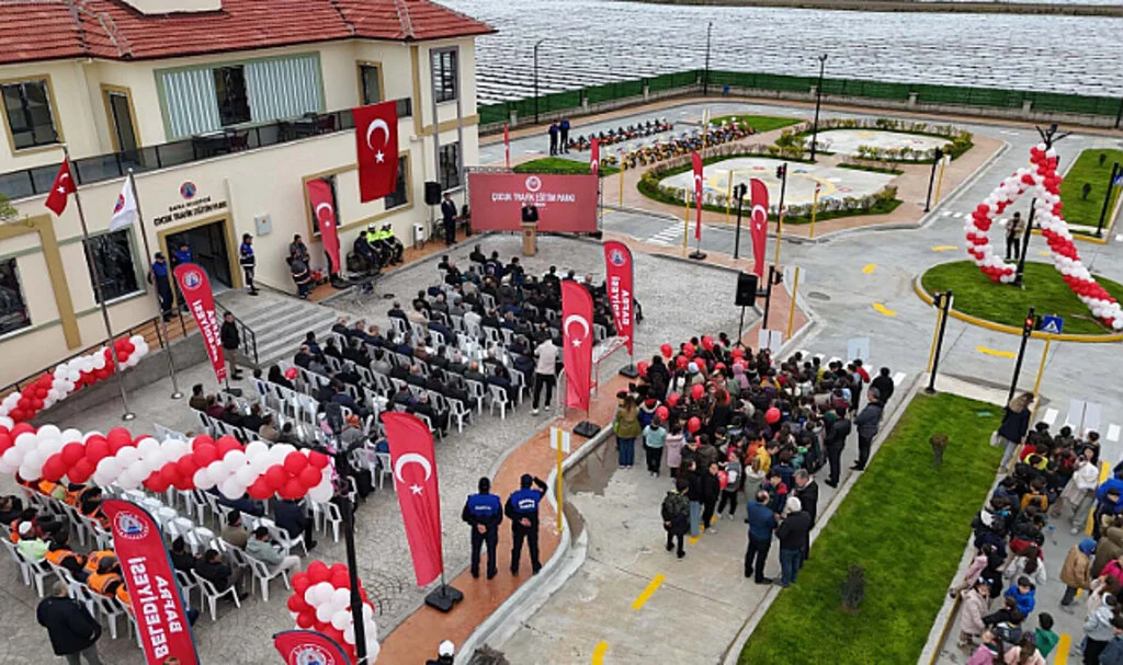 Bafra’da Çocuklar İçin Trafik Eğitim Parkı Açıldı