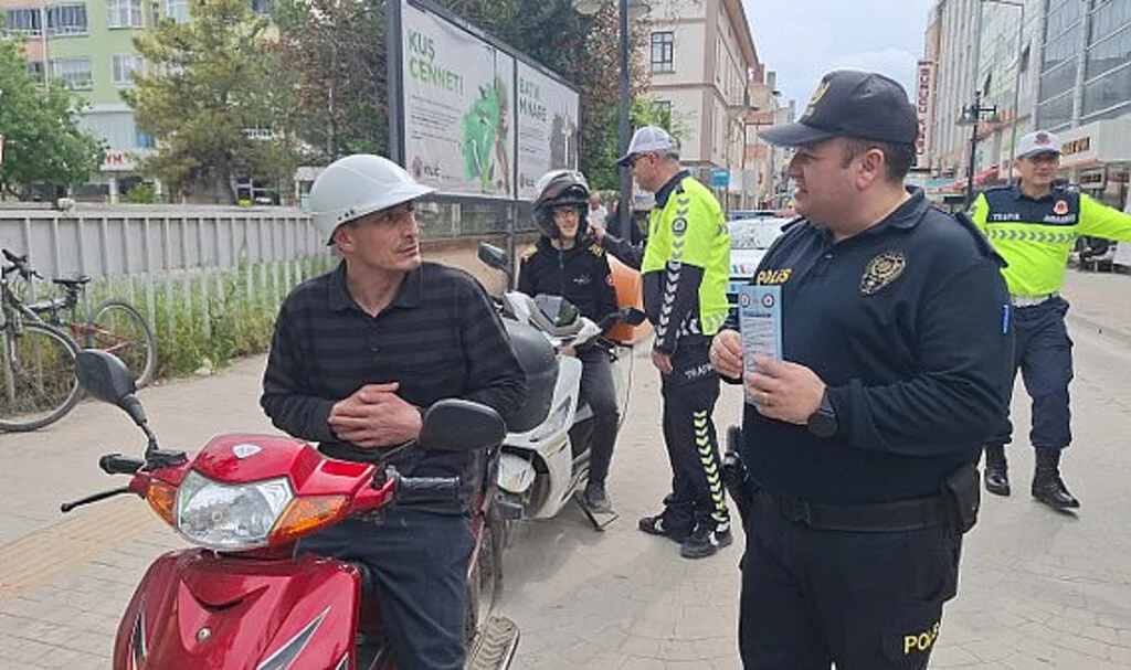 Bafra’da Trafik Haftasında 310 Kişi Bilgilendirildi