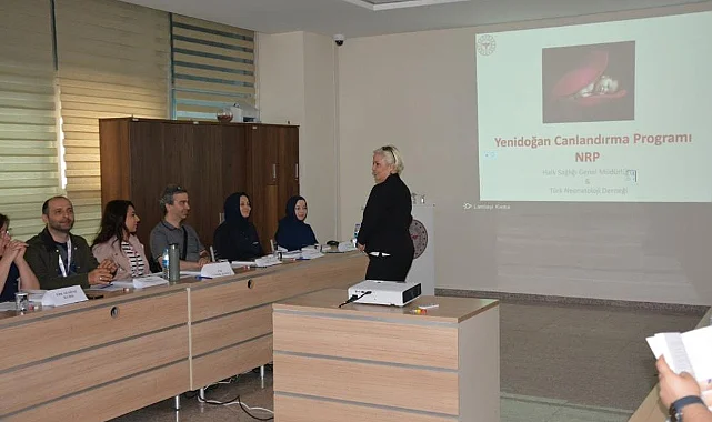 Bafra Devlet Hastanesi’nde NRP Eğitimi Gerçekleştirildi