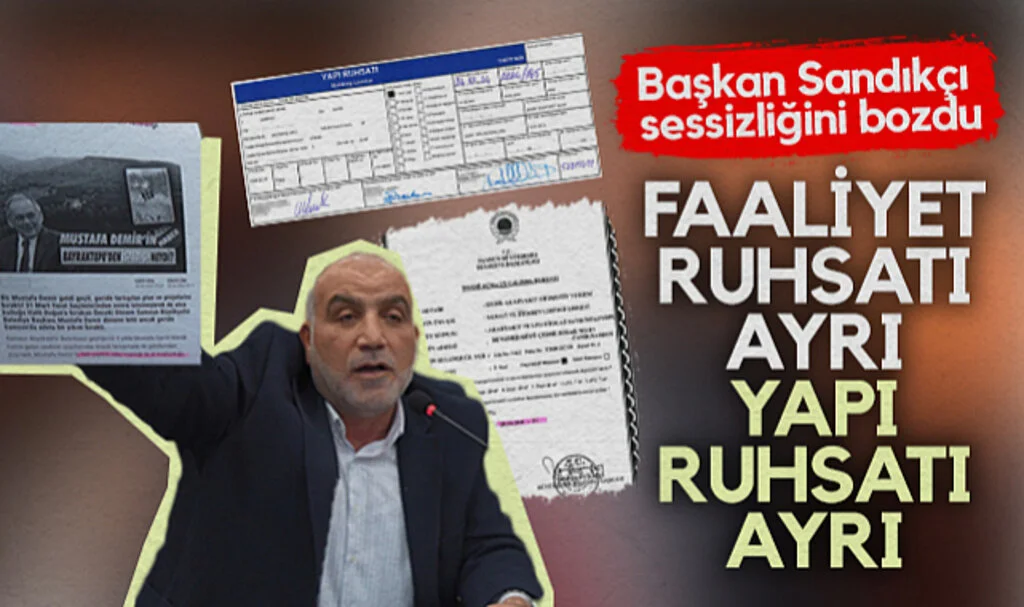 Canik Belediye Başkanı İbrahim Sandıkçı Sessizliğini Bozdu: Faaliyet Ruhsatı Ayrı Yapı Ruhsatı Ayrı